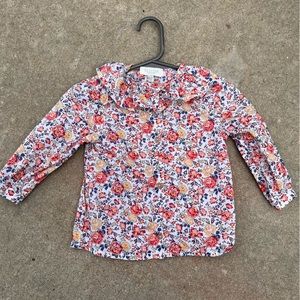 Oliver London brand button down floral shirt